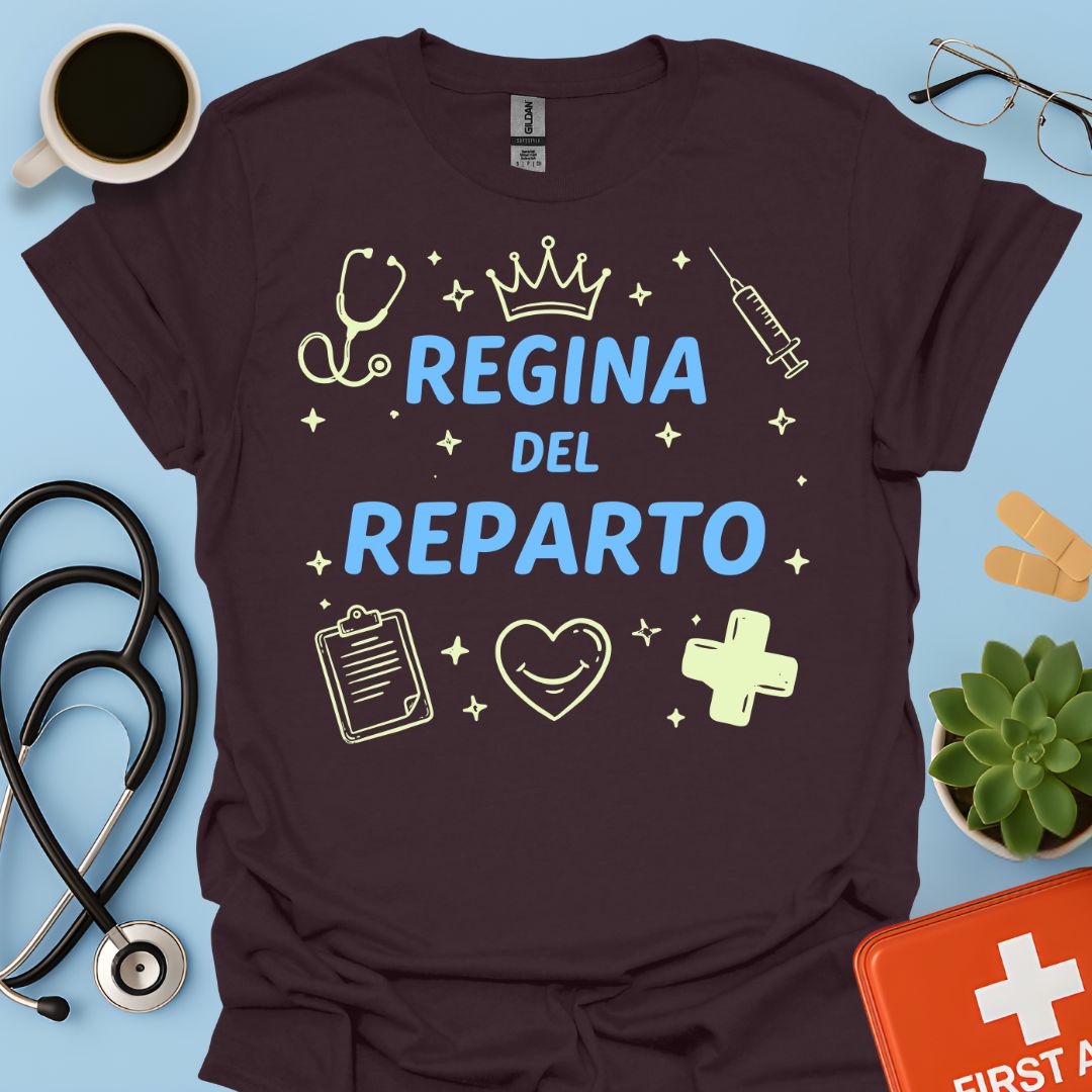 Regina del Reparto - Maglietta Infermiera e Coordinatrice