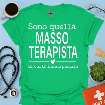 Maglietta Massoterapista