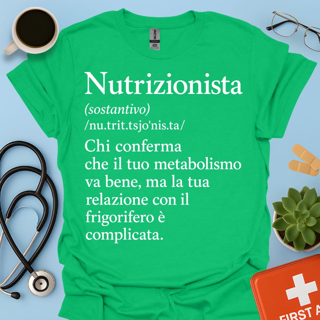 Maglietta Nutrizionista Divertente – Idea Regalo Biologa Nutrizionista