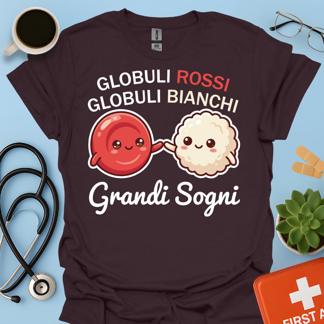 Maglietta Globuli Rossi / Bianchi