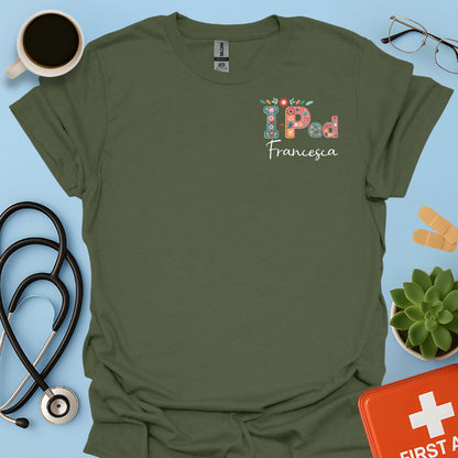 I. Ped. Personalizzata Infermiera Pediatrica Maglietta