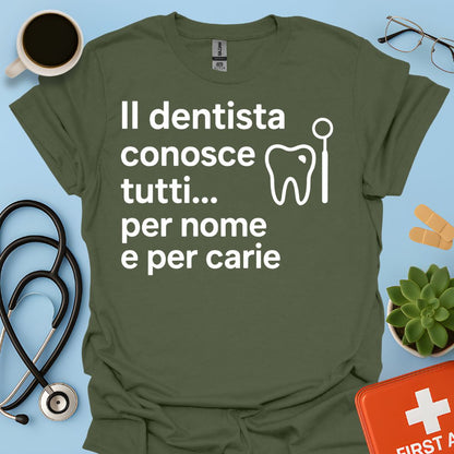 Regalo Divertente Per Dentista Maglietta
