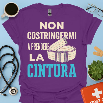 Maglietta Divertente Cintura