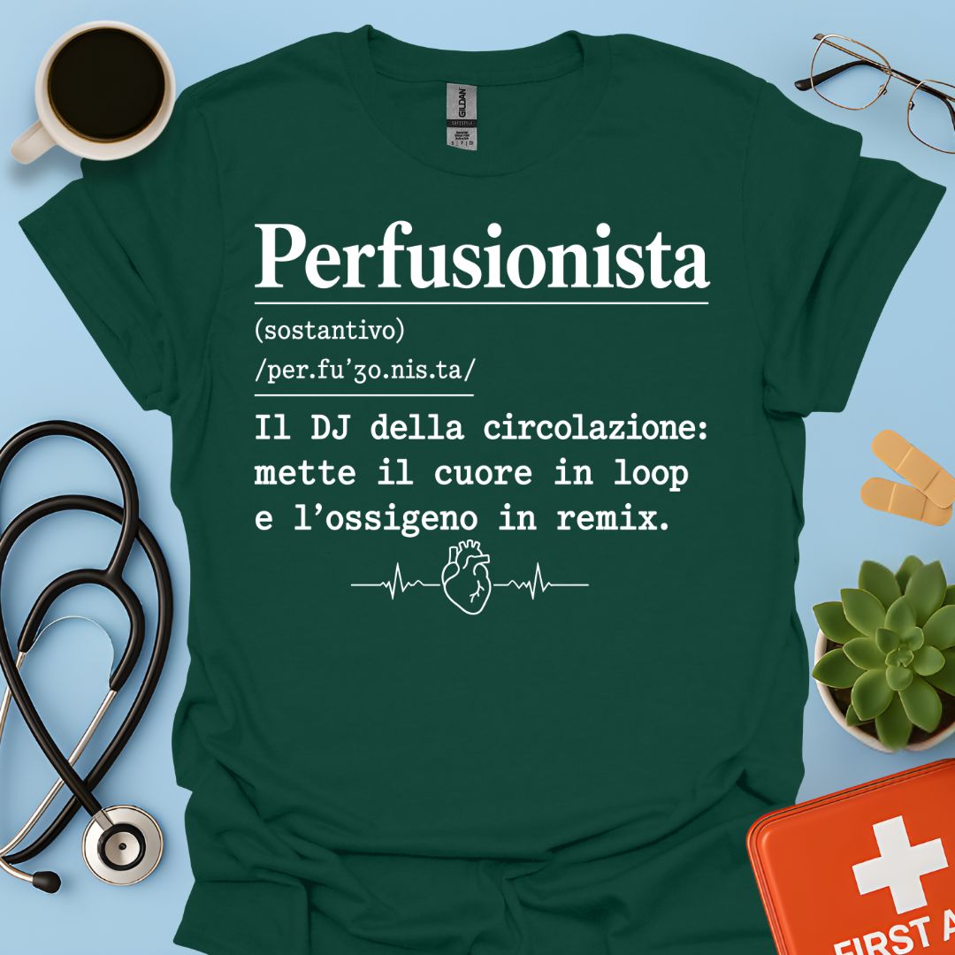Maglietta Perfusionista Definizione