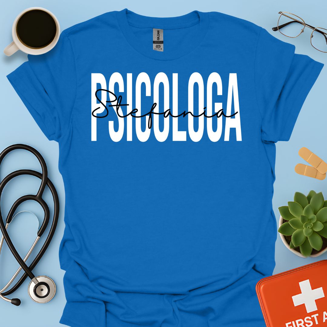 Maglietta Personalizzata Donna Psicologa