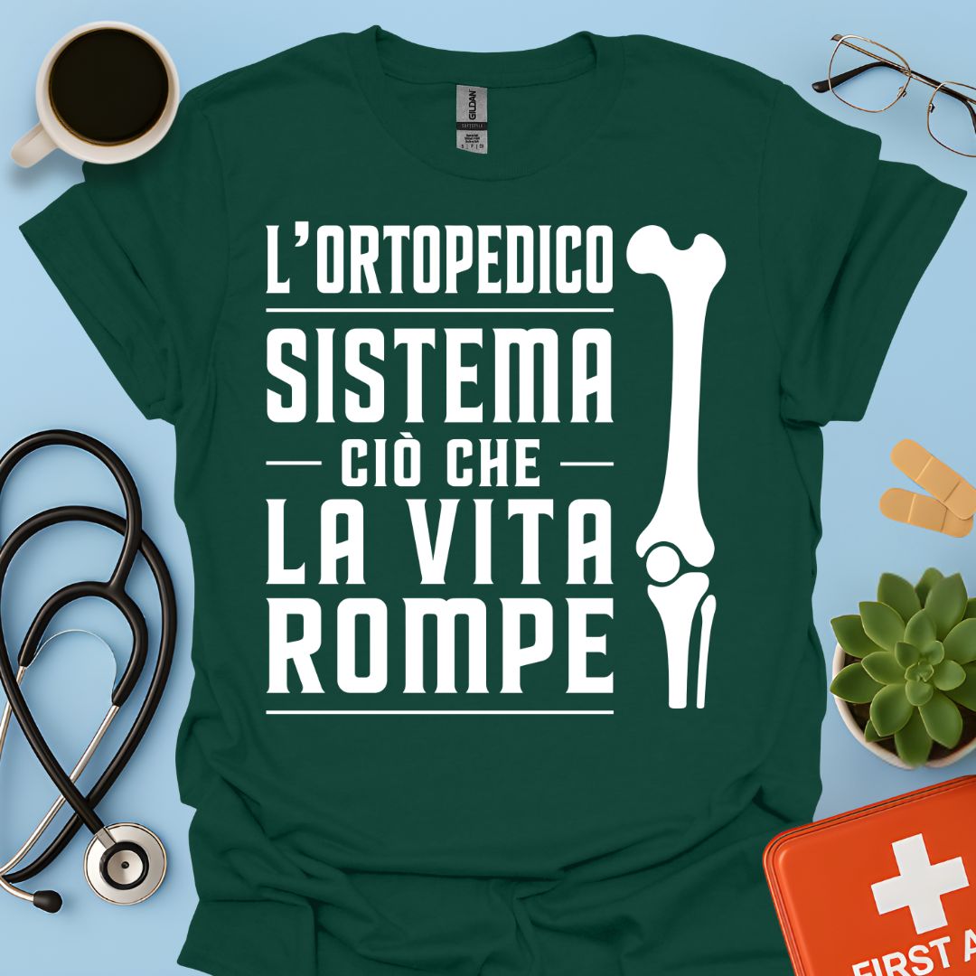 Maglietta per Chirurgo Ortopedico e Traumatologo