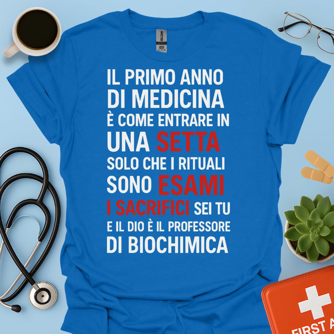 Matricola di Medicina Divertente Maglietta