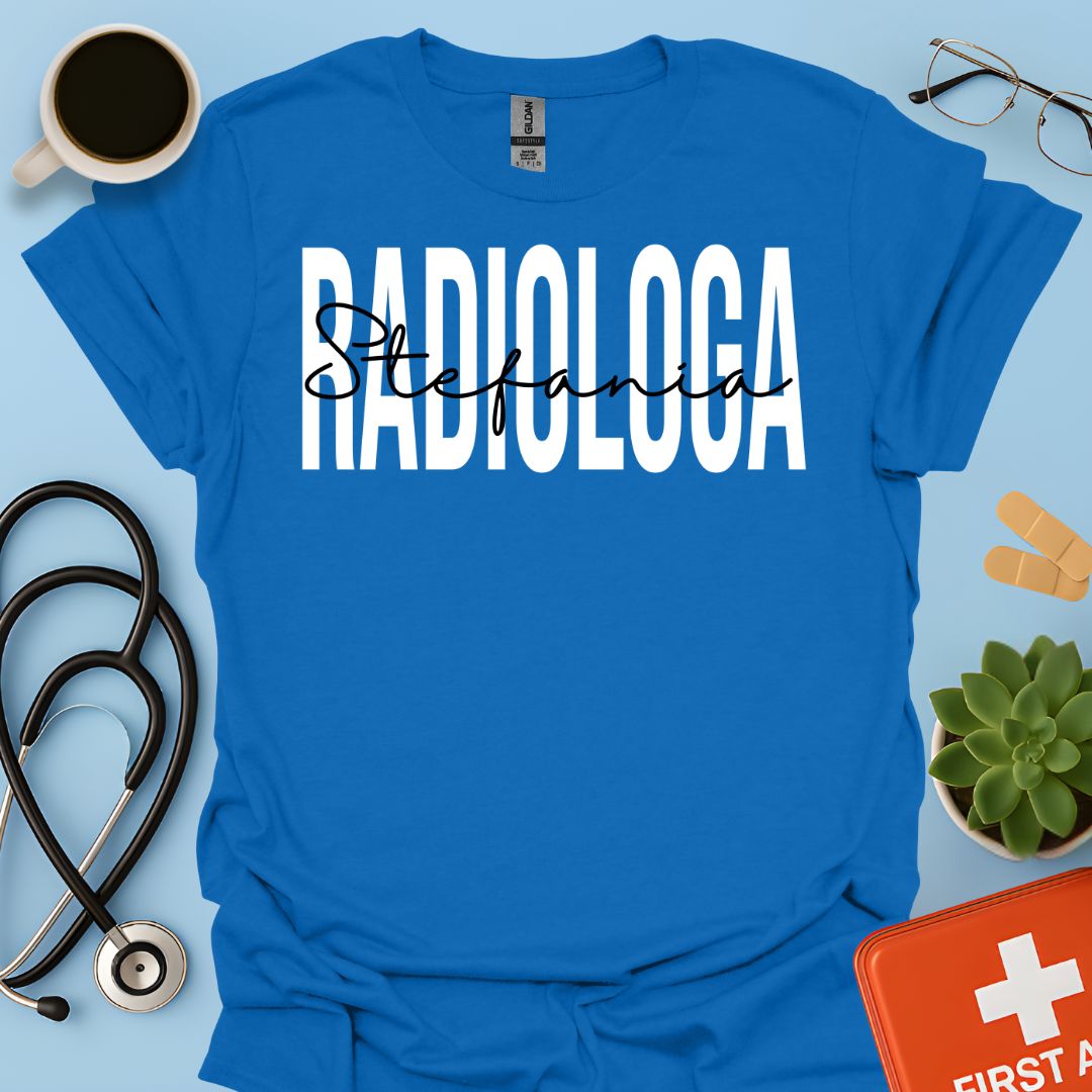 Maglietta Radiologa Personalizzata