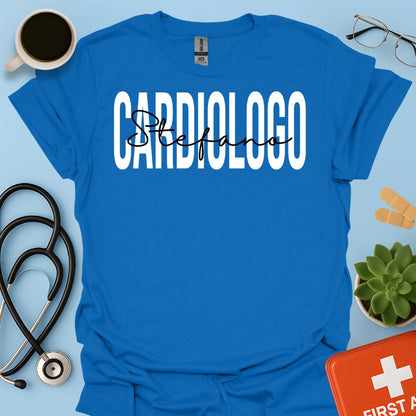 Cardiologia Maglietta Cardiologo Personalizzata