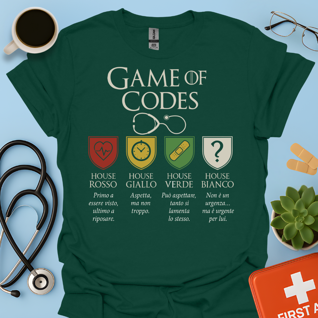 Game Of Codes - Medico Dottore Maglietta