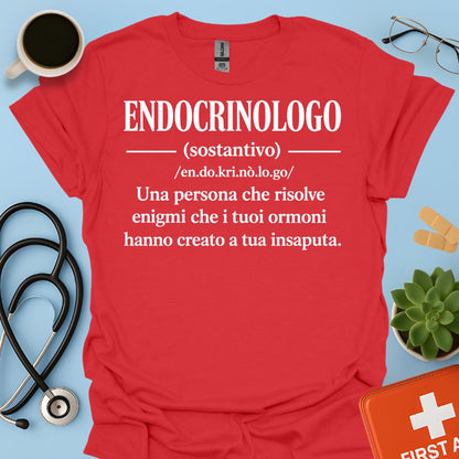 Maglietta Definizione Endocrinologo