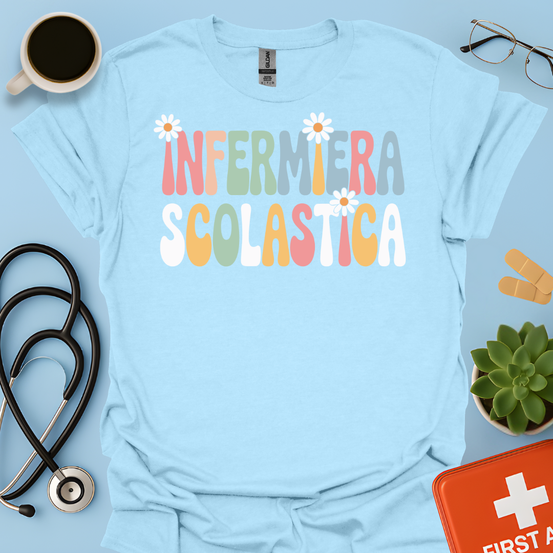 Infermiera Scolastica Maglietta
