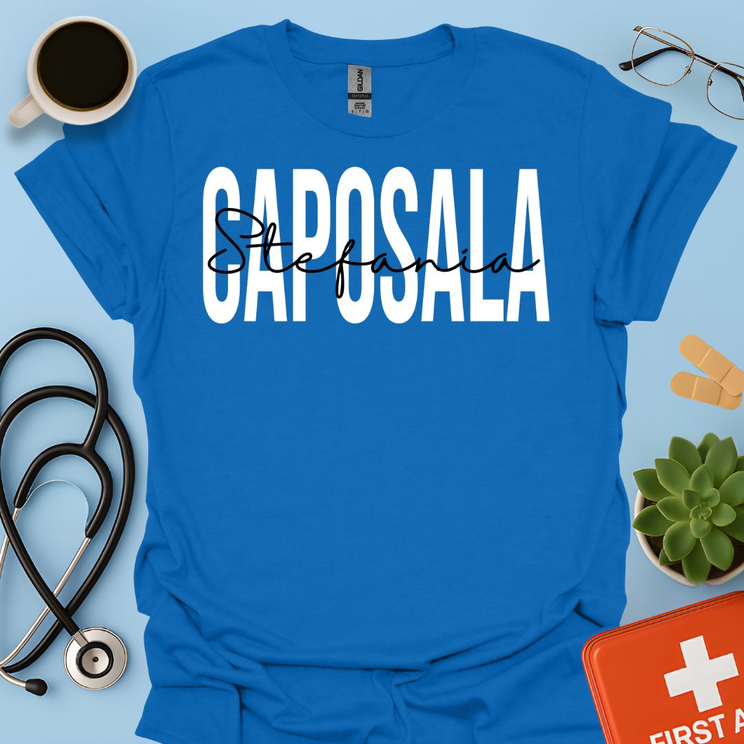 Maglietta Caposala Infermiera Personalizzata