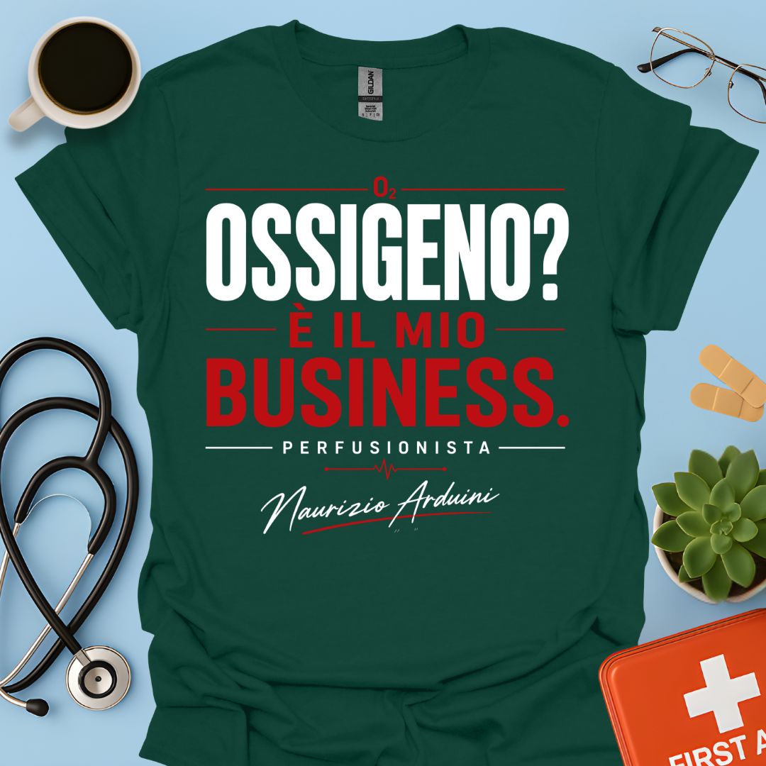 Maglietta Perfusionista - Ossigeno? È il Mio Business