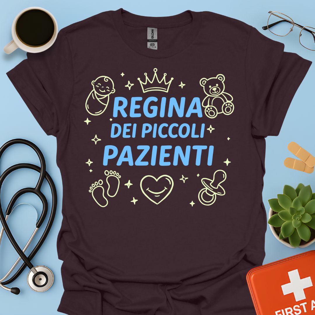 Regina dei Piccoli Pazienti - Maglietta Pediatria e Neonatologia