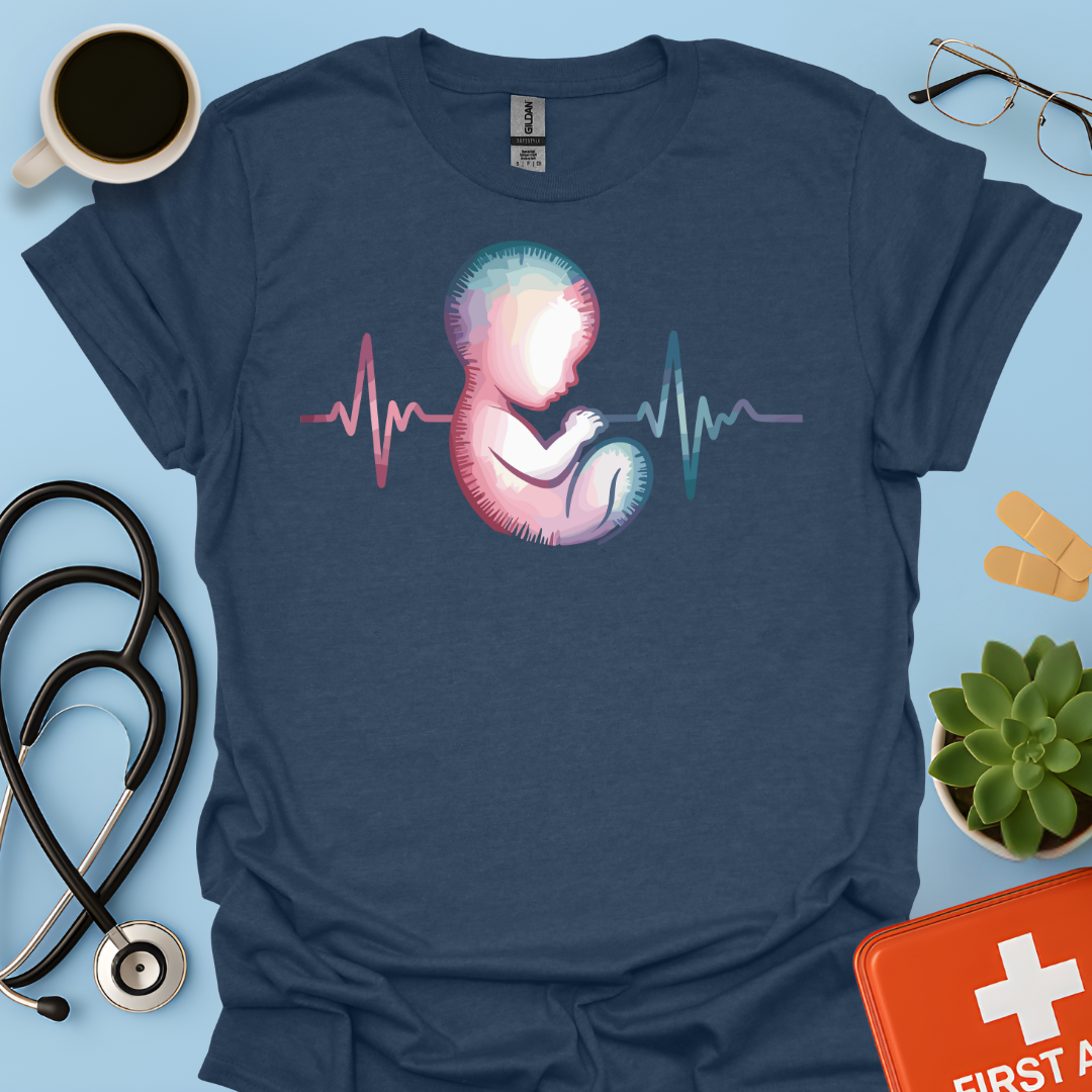 Battito del Bambino - Ostetrica  / Ginecologa Maglietta