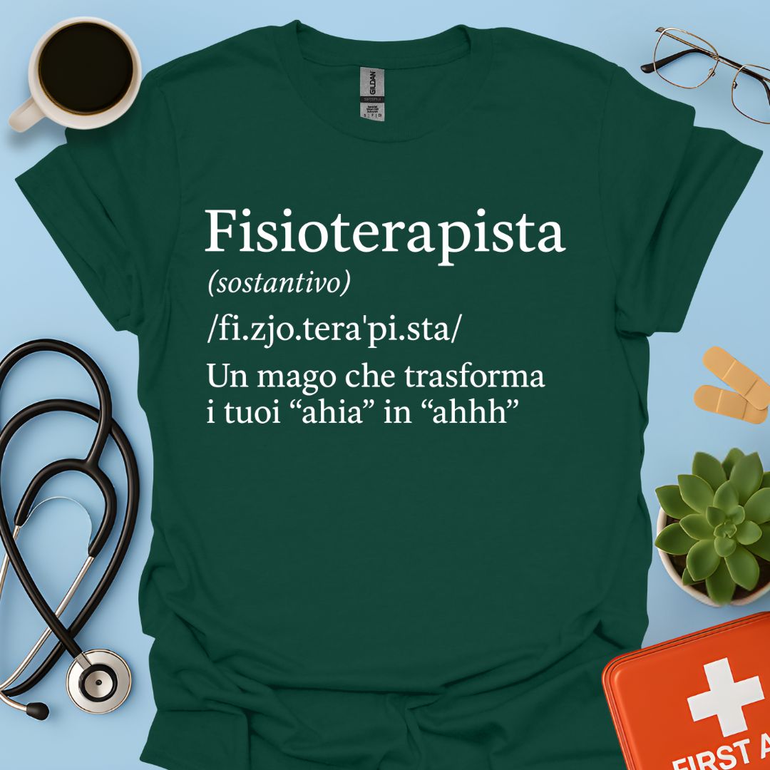 Regalo Divertente Per Fisioterapista Maglietta