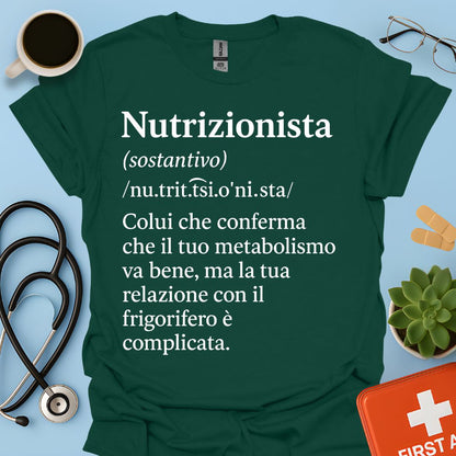 Definizione Nutrizionista Maglietta