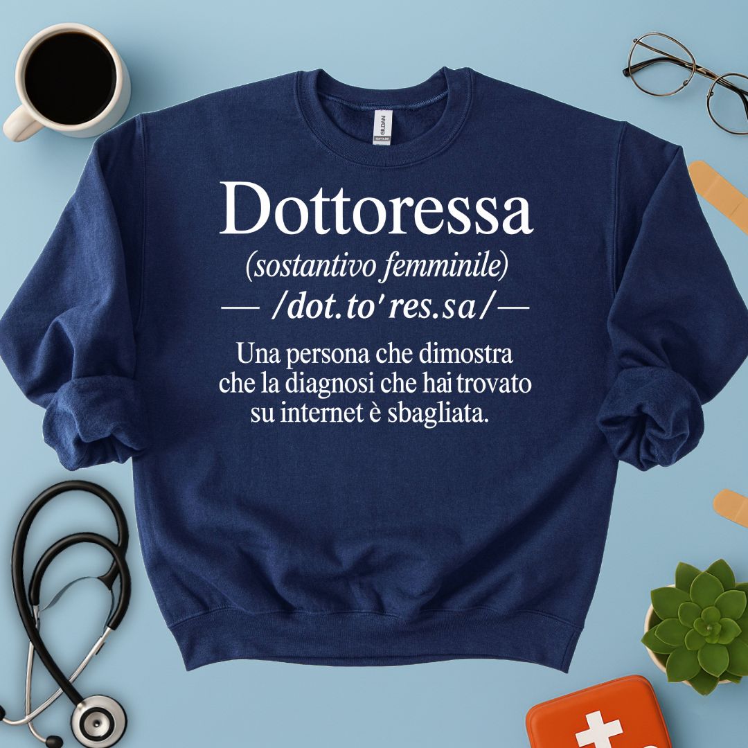 Felpa Dottoressa Medico