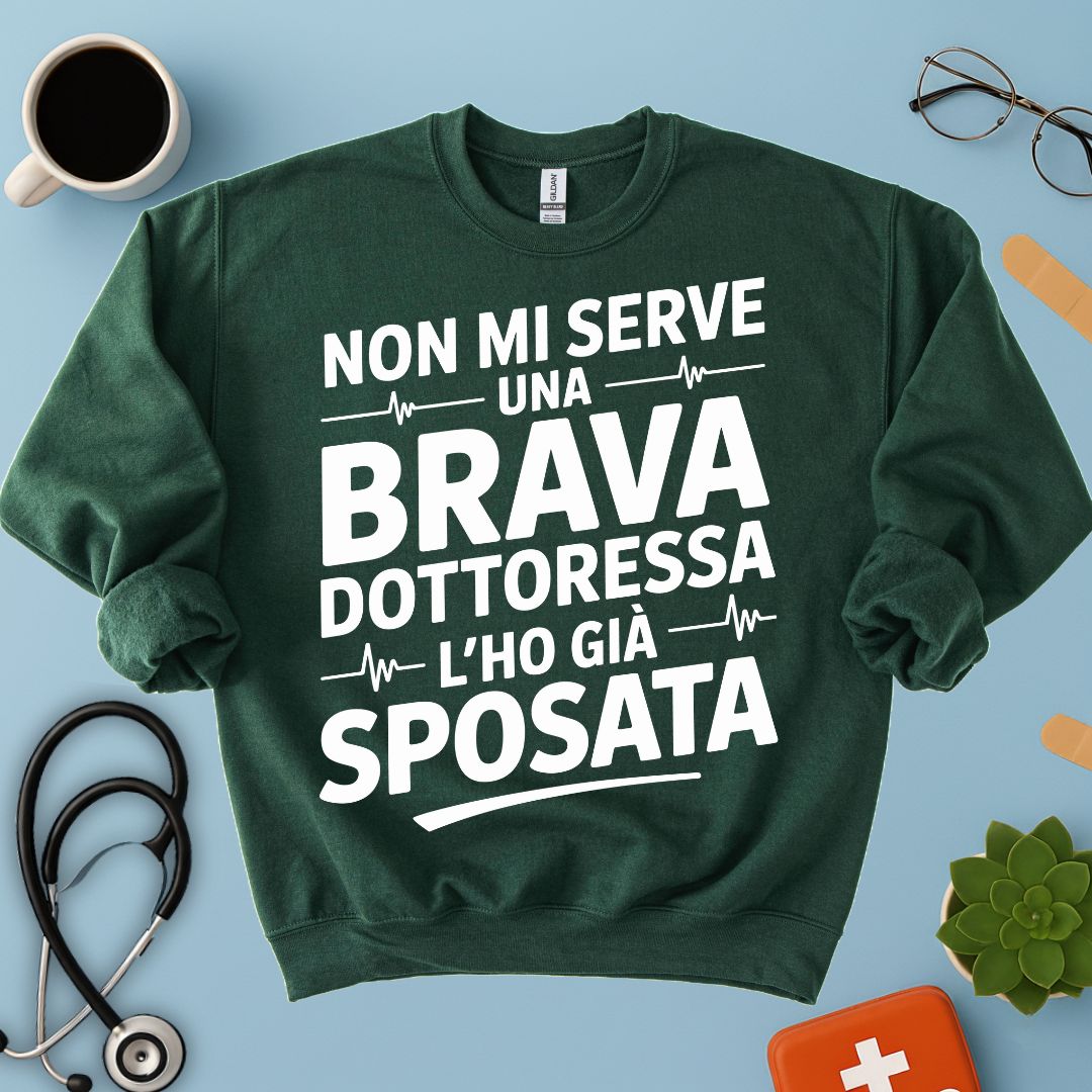 Felpa Marito Della Dottoressa