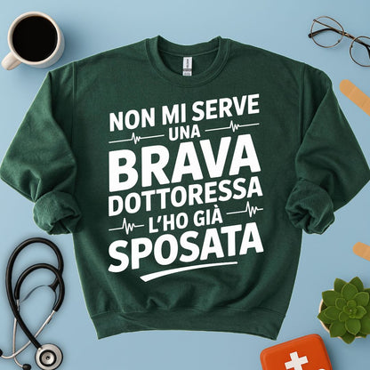 Felpa Marito Della Dottoressa