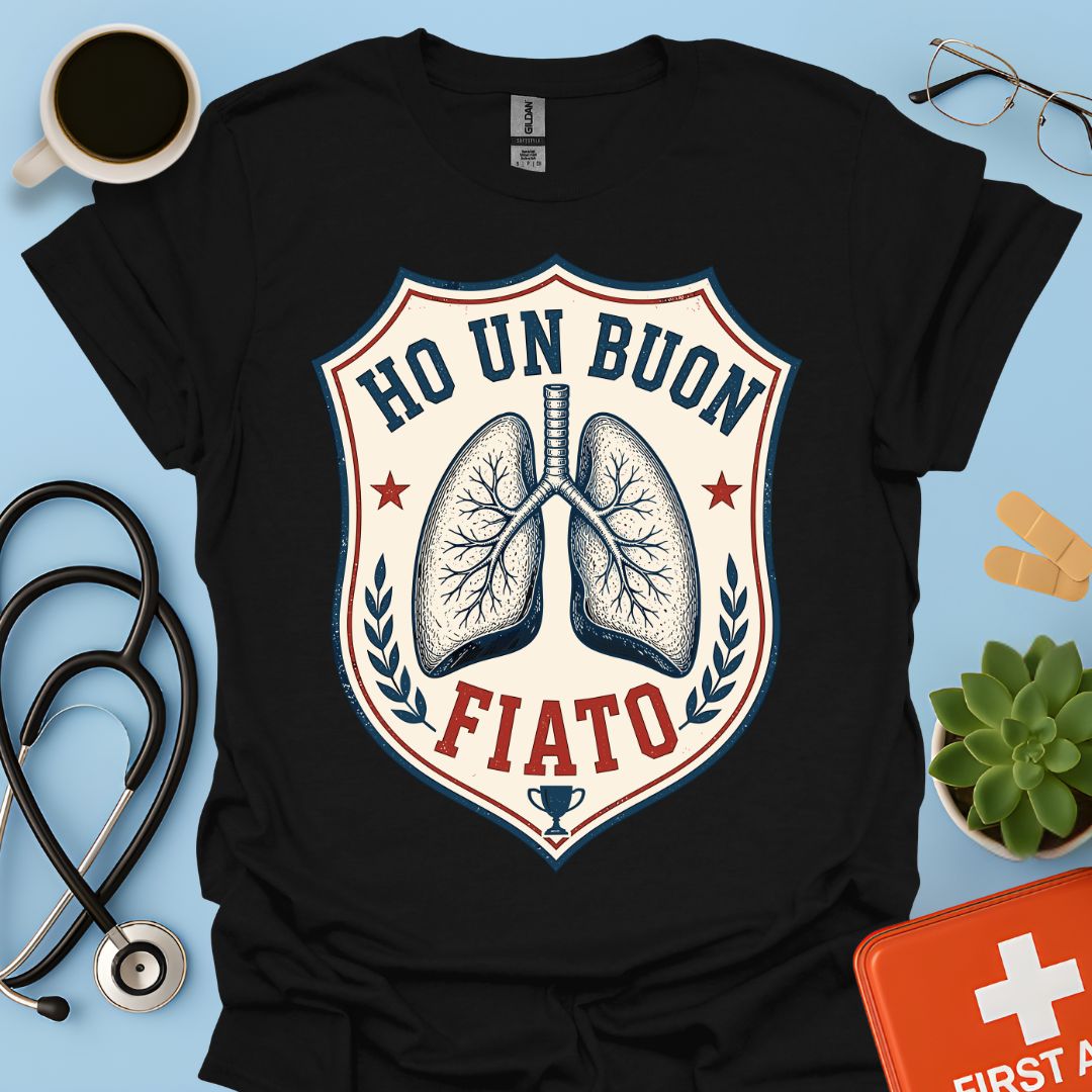 Maglietta Pneumologo – Ho un Buon Fiato