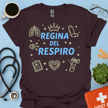 Regina del Respiro - Maglietta Pneumologia e Fisiopatologia Respiratoria