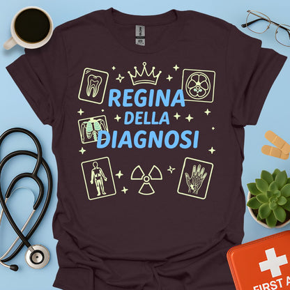 Regina della Diagnosi - Maglietta per Radiologa