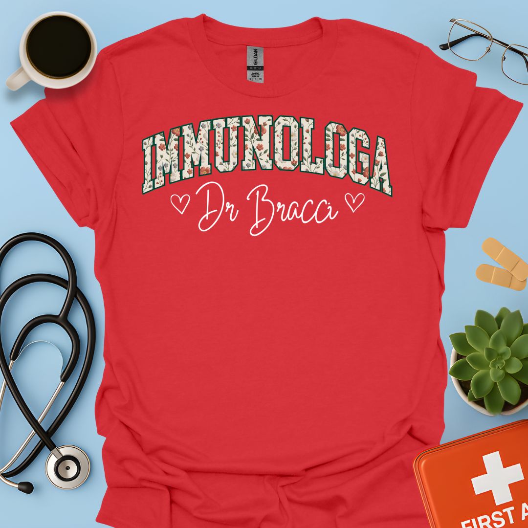 Maglietta Immunologa Personalizzata