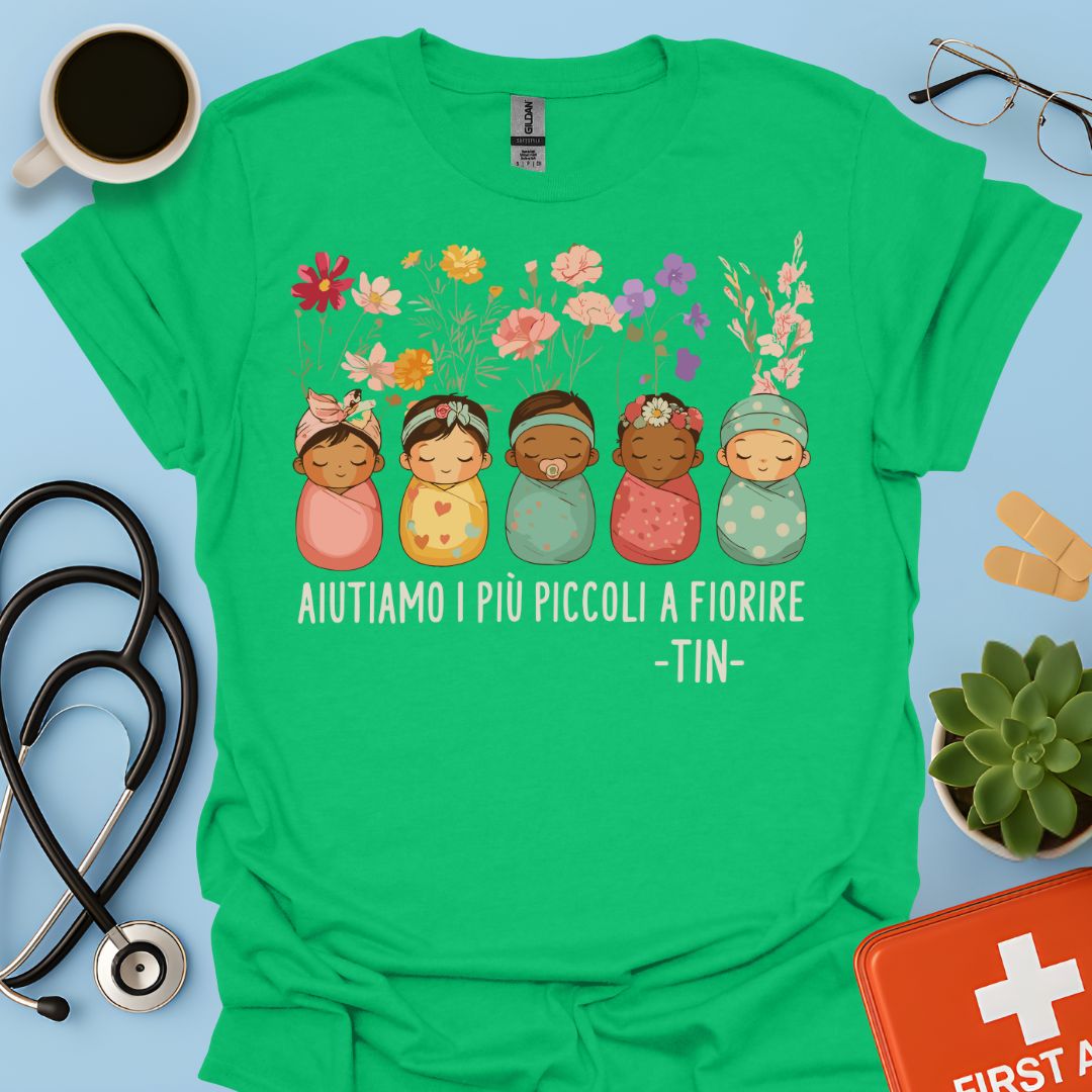 Aiutiamo I Più Piccoli A Fiorire – TIN Maglietta