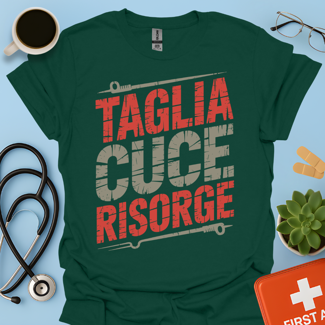 Taglia Cuce Risorge - Chirurgo Medico Maglietta