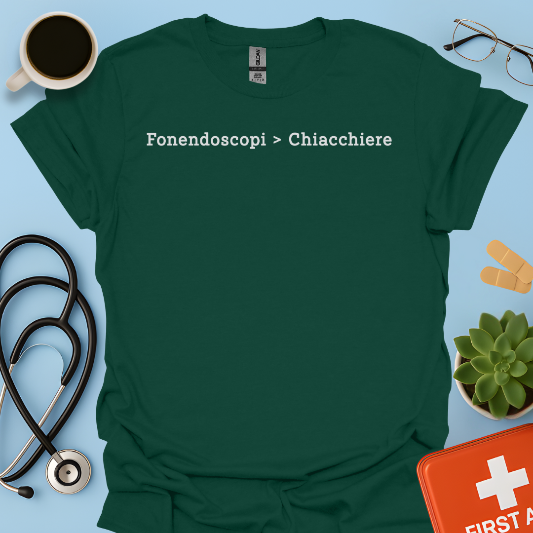 Fonendoscopi > Chiacchiere - Medico Maglietta