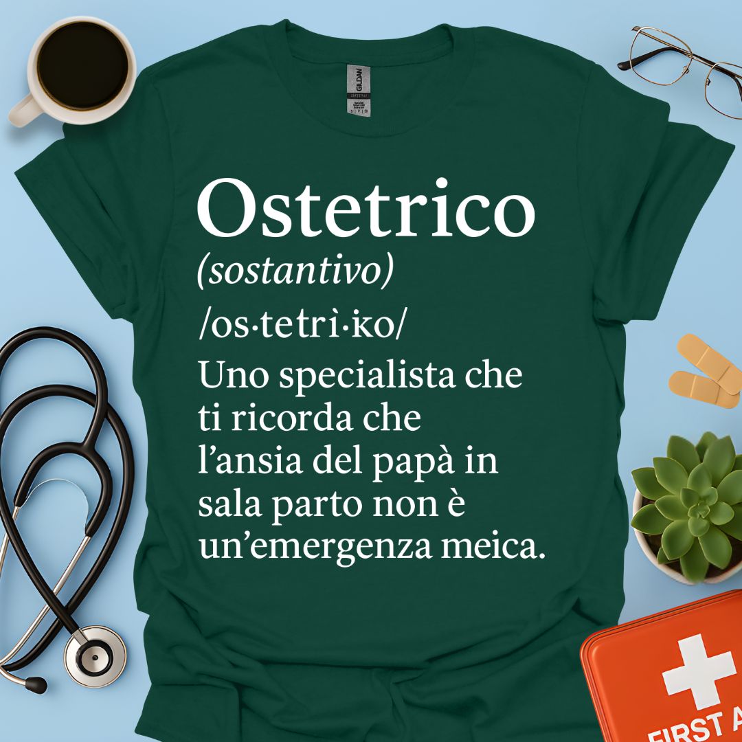 Definizione Ostetrico Maglietta