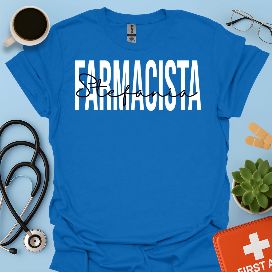 Maglietta Farmacista Donna Personalizzata
