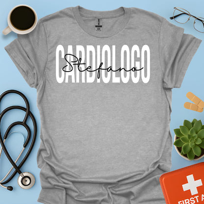 Cardiologia Maglietta Cardiologo Personalizzata
