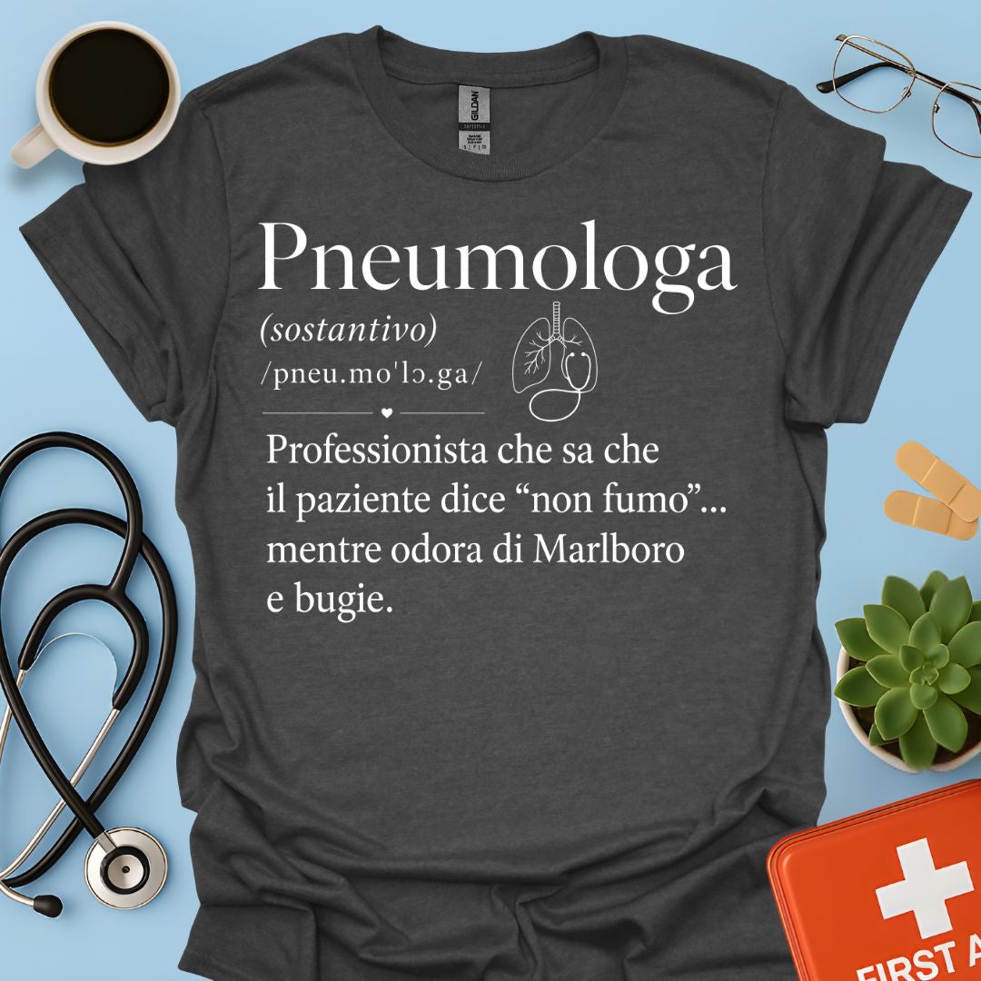 Maglietta Pneumologa Divertente – Regalo Pneumologia