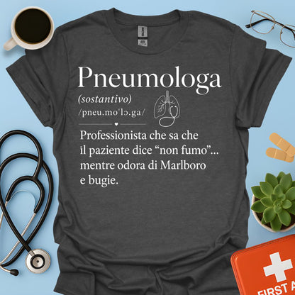 Maglietta Pneumologa Divertente – Regalo Pneumologia