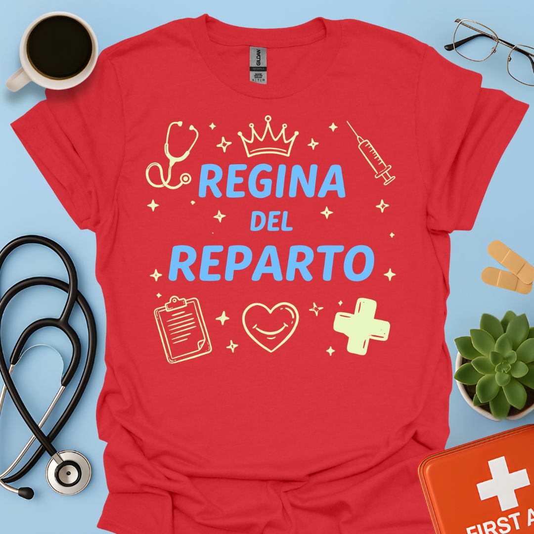 Regina del Reparto - Maglietta Infermiera e Coordinatrice
