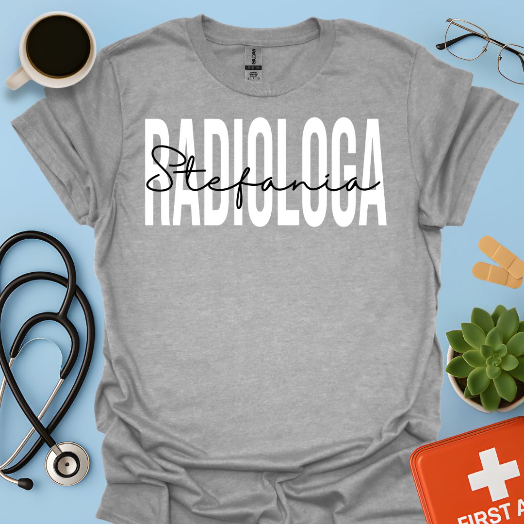 Maglietta Radiologa Personalizzata