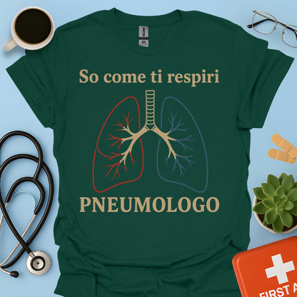 Maglietta Pneumologo – So Come Ti Respiri