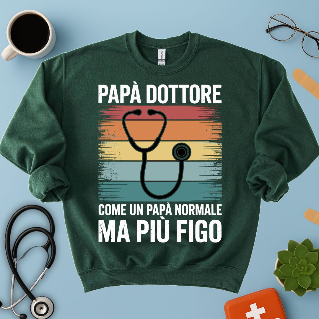 Felpa Papà Medico
