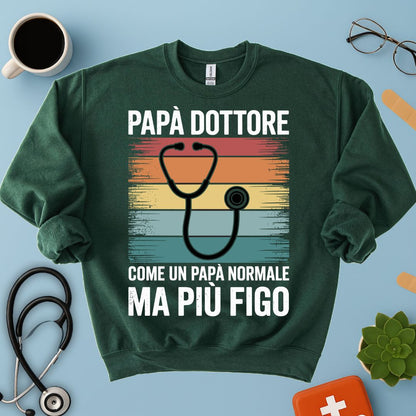 Felpa Papà Medico