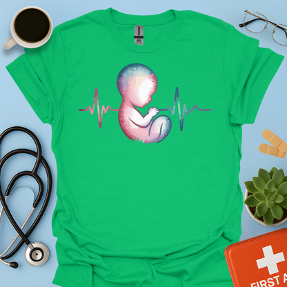 Battito del Bambino - Ostetrica  / Ginecologa Maglietta
