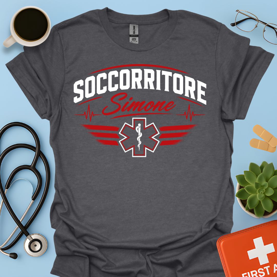 Maglietta Personalizzata Soccorritore