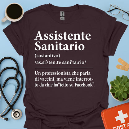 Definizione Assistente Sanitario Maglietta