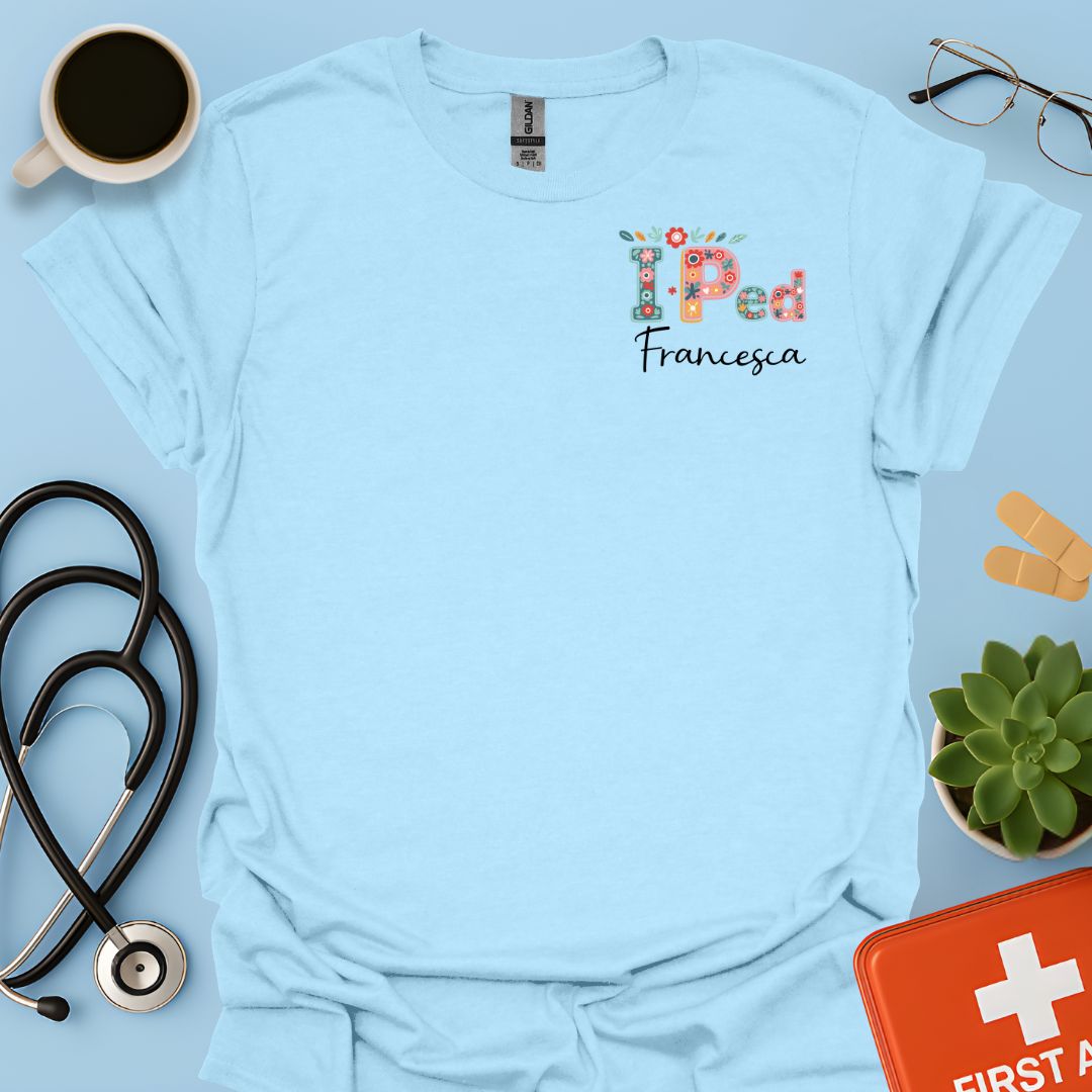 I. Ped. Personalizzata Infermiera Pediatrica Maglietta