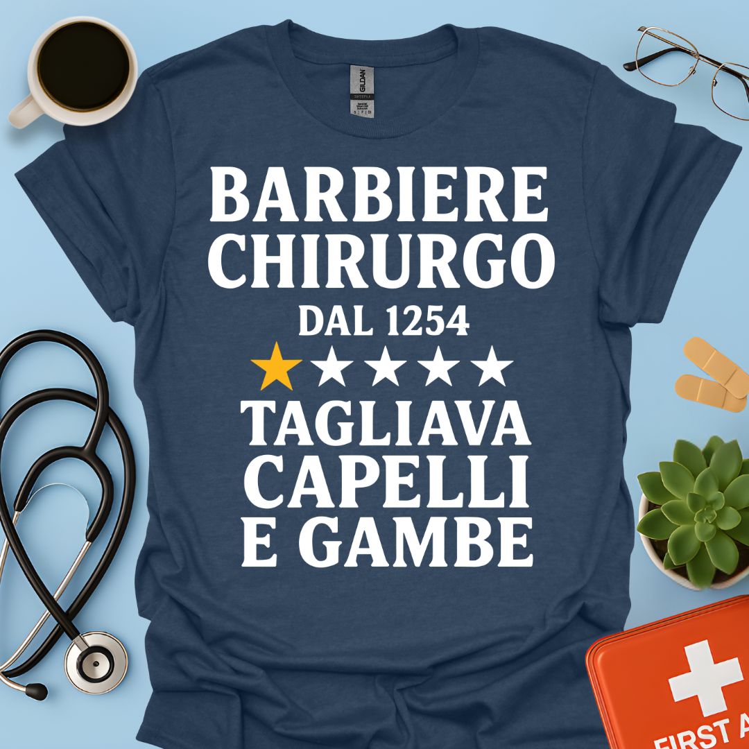 Barbiere Chirurgo Dal 1254 Maglietta