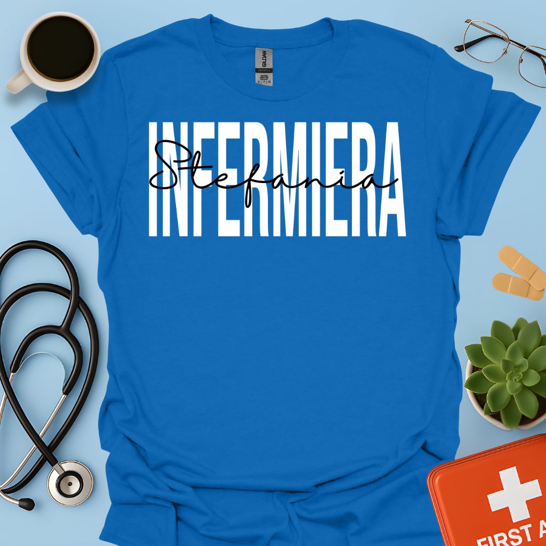 Maglietta Infermiera Personalizzata