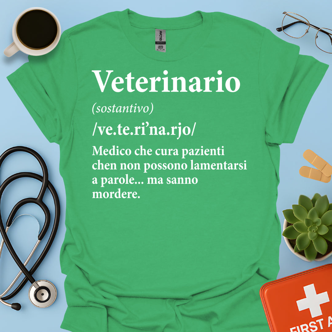 Definizione di Veterinario Maglietta