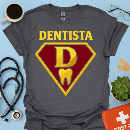 Dentista Supereroe – T-shirt Divertente Regalo Odontoiatra